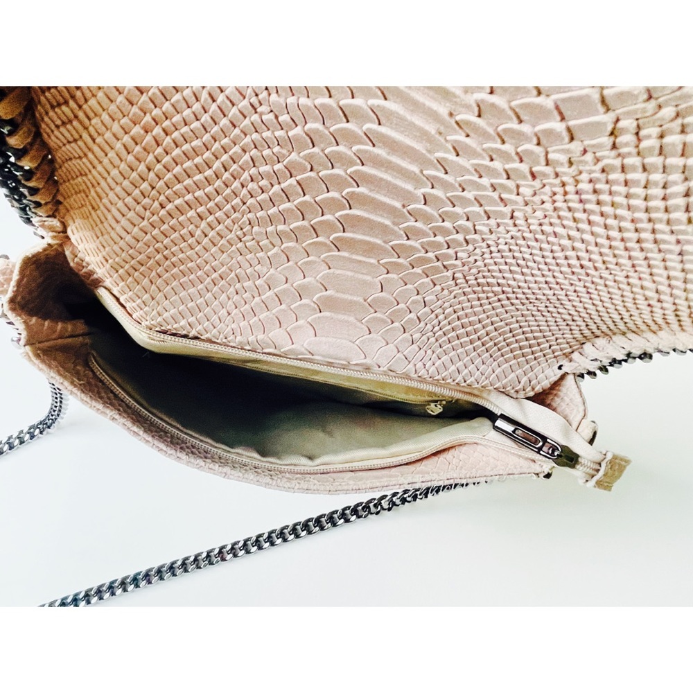 Borse In Pelle Italian Leather Crossbody Bag - Picture 11 of 15